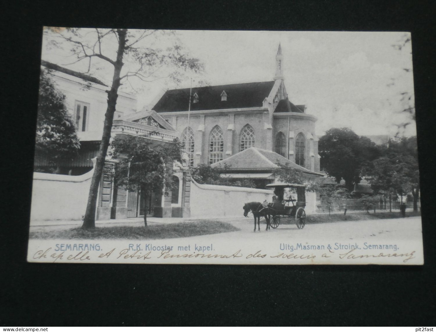 Semarang auf Java , ca. 1910 , Klooster , Indonesien , Indonesia , Ansichtskarte , AK , CPA !!