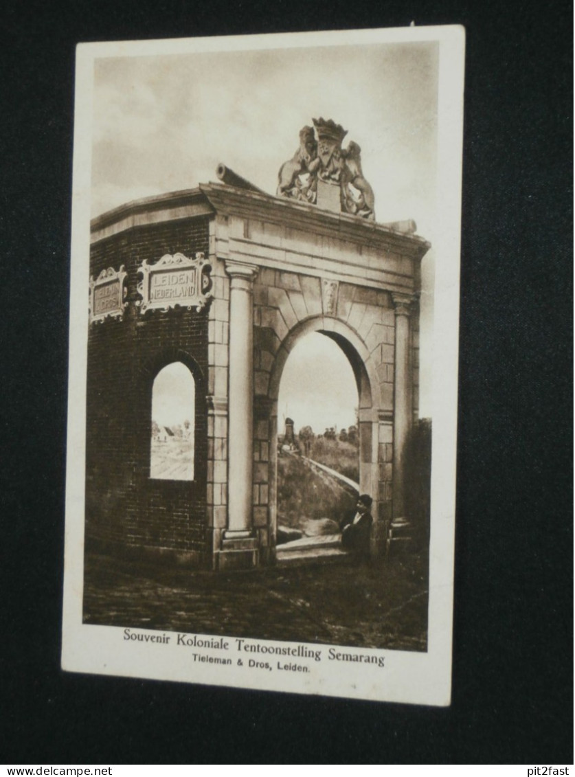 Semarang auf Java , ca. 1910 , Koloniale Tentoonstelling , Indonesien , Indonesia , Ansichtskarte , AK , CPA !!