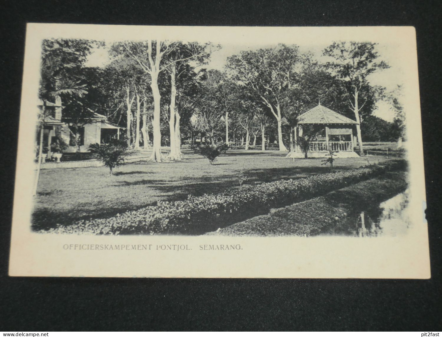 Semarang auf Java , ca. 1910 , Officierskamp , Indonesien , Indonesia , Ansichtskarte , AK , CPA !!