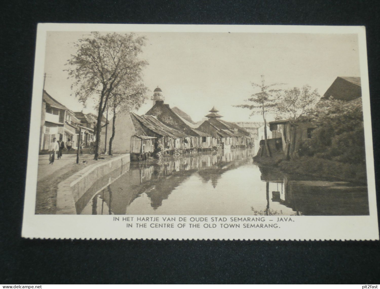 Semarang auf Java , ca. 1910 , Old Town , Indonesien , Indonesia , Ansichtskarte , AK , CPA !!