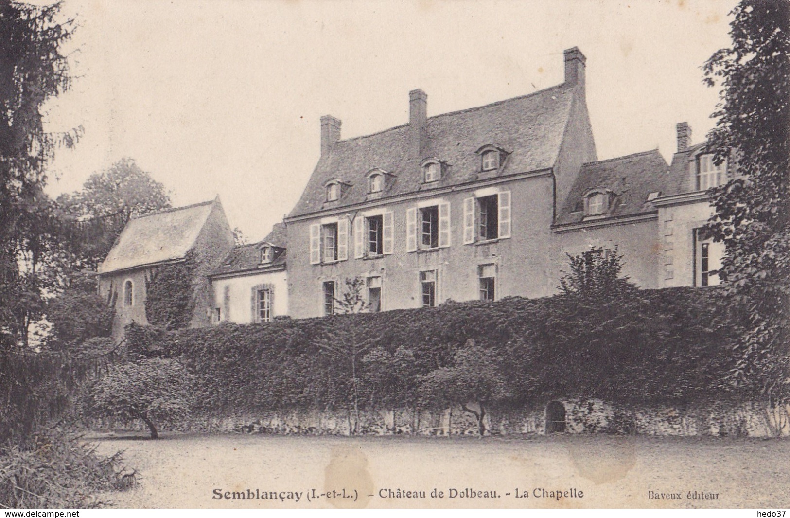 Semblançay - Château de Dolbeau - La Chapelle