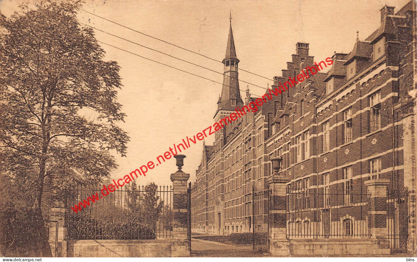 Séminaire de Basse-Wavre - entrée et façade principale - Wavre