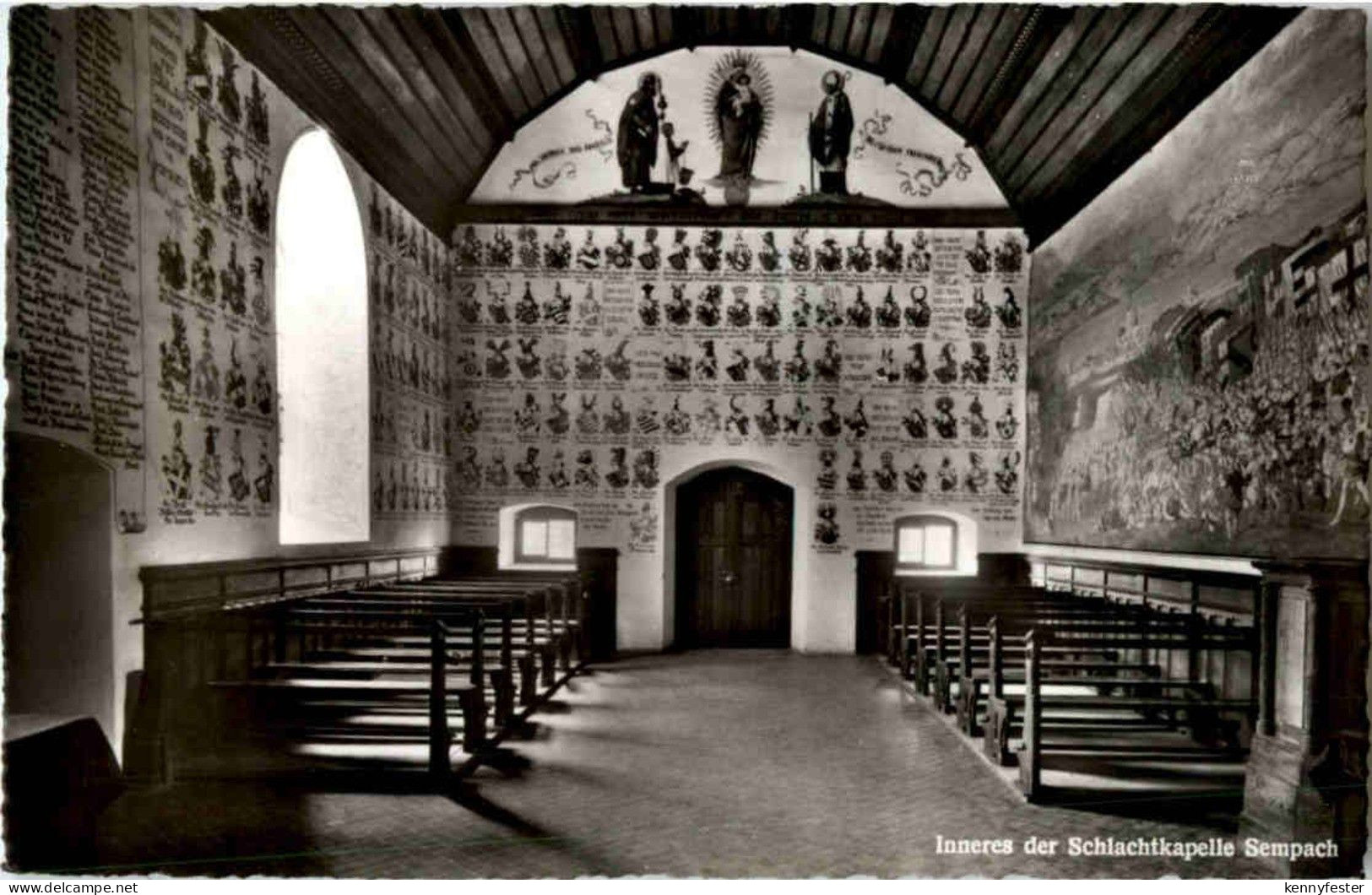 Sempach - Inneres der Schlachtkapelle