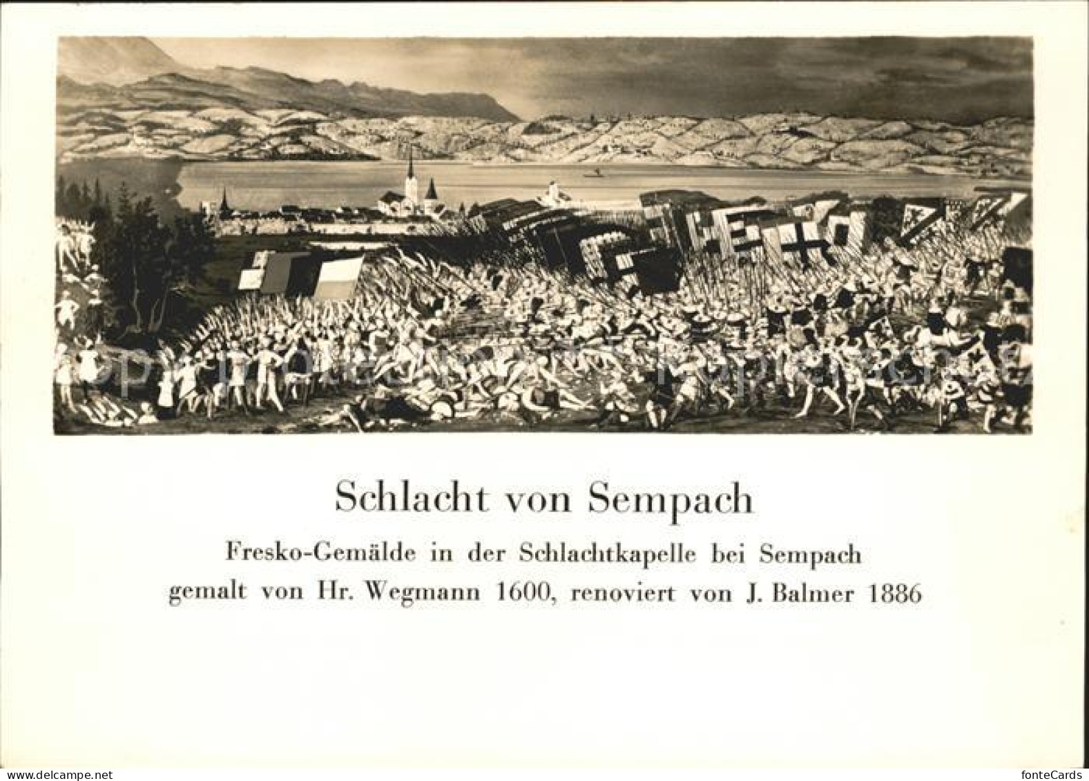 Sempach LU Schlacht von Sempach