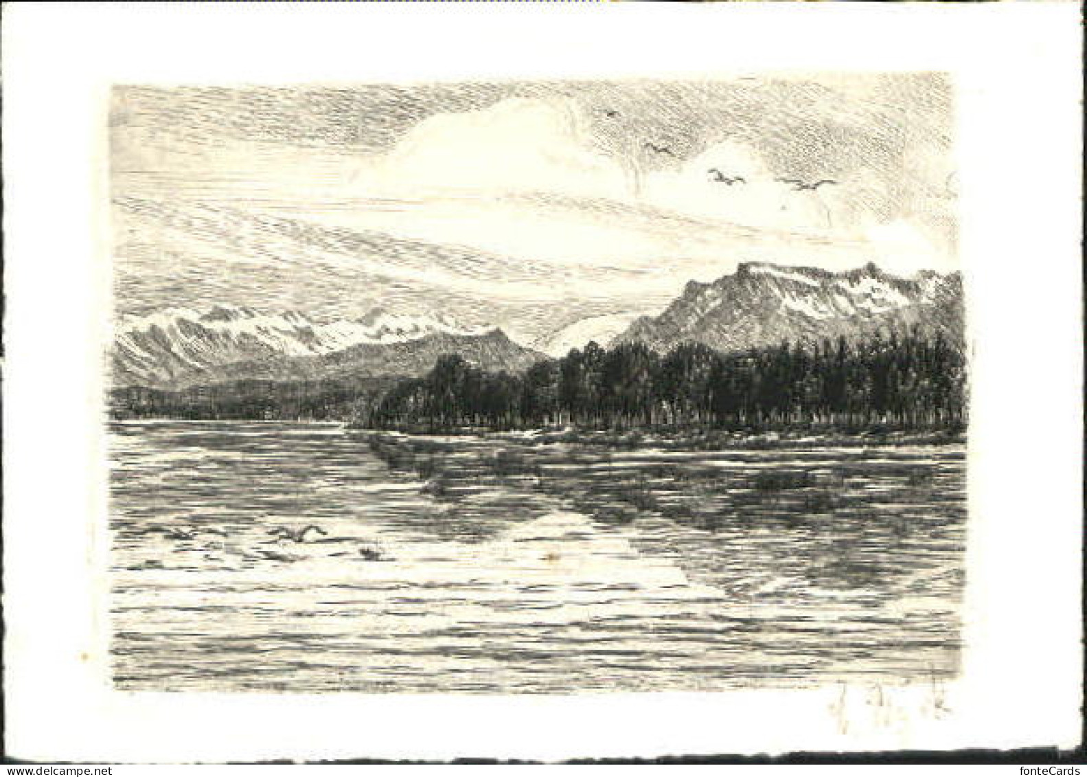 Sempachersee KuenstlerByck ungelaufen ca. 1920