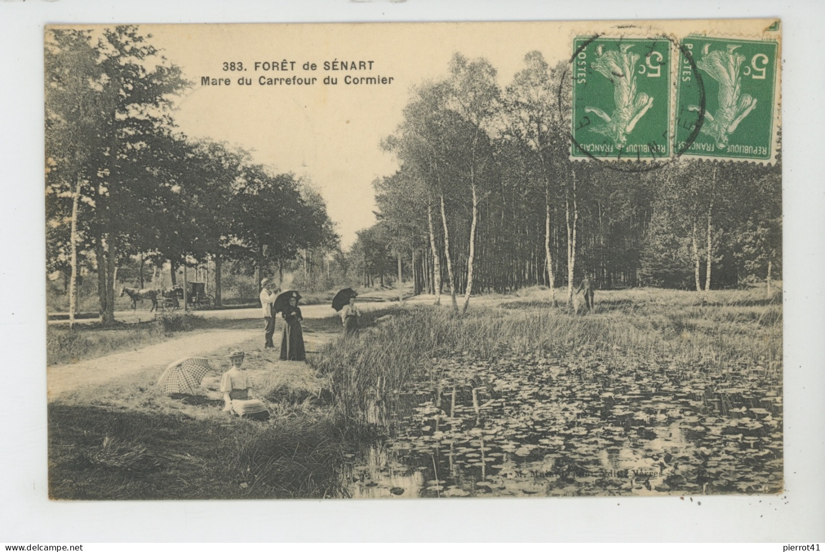 SÉNART - Forêt de Sénart - Mare du Carrefour du Cormier