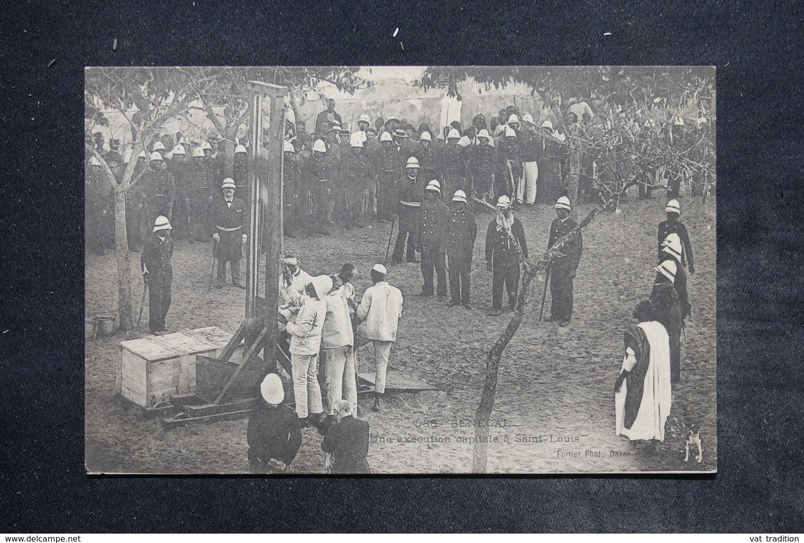 SÉNÉGAL - Carte postale - Dakar - Exécution Capitale à Saint Louis , Guillotine  - L 26326