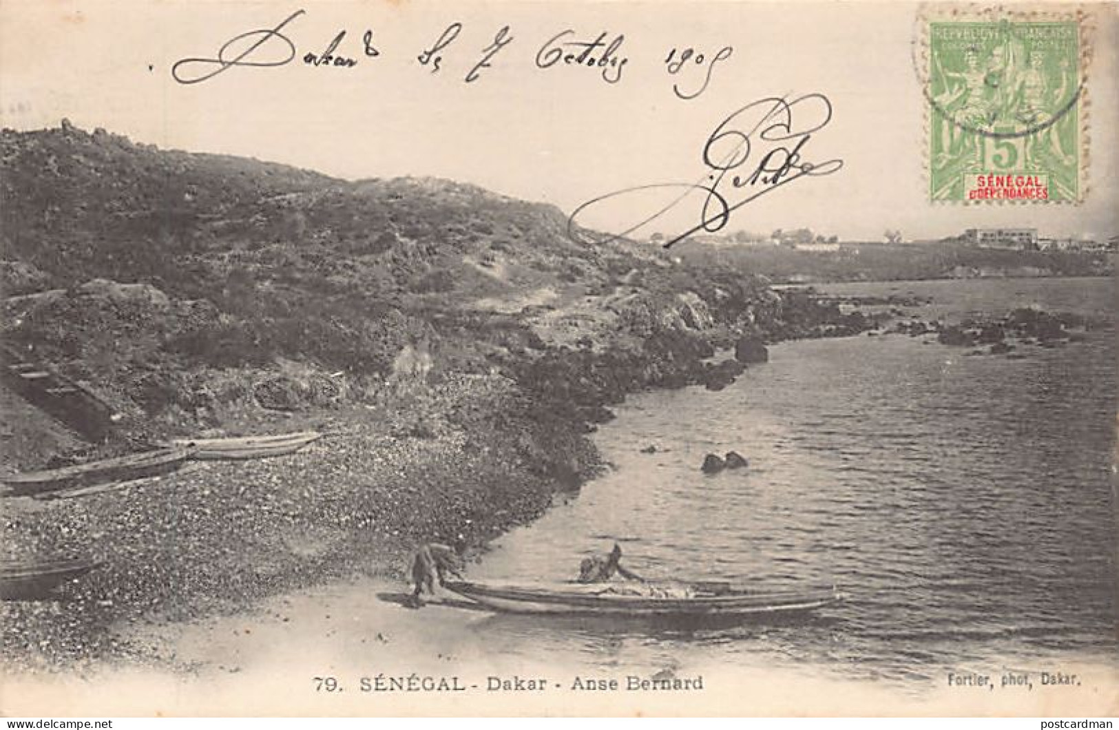 Sénégal - DAKAR - Anse Bernard - Ed. Fortier 79