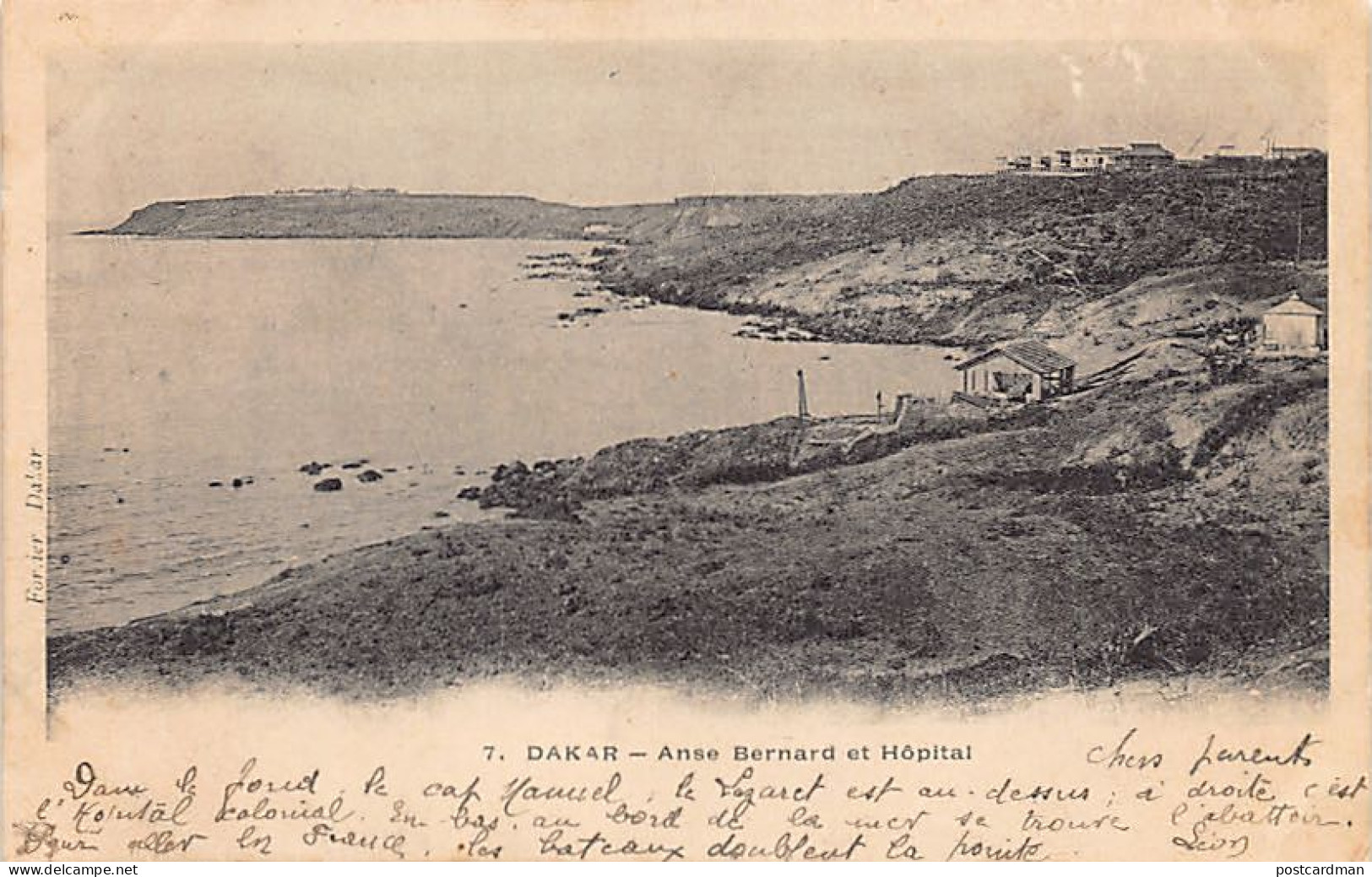 Sénégal - DAKAR - Anse Bernard et Hôpital - Ed. Fortier 7