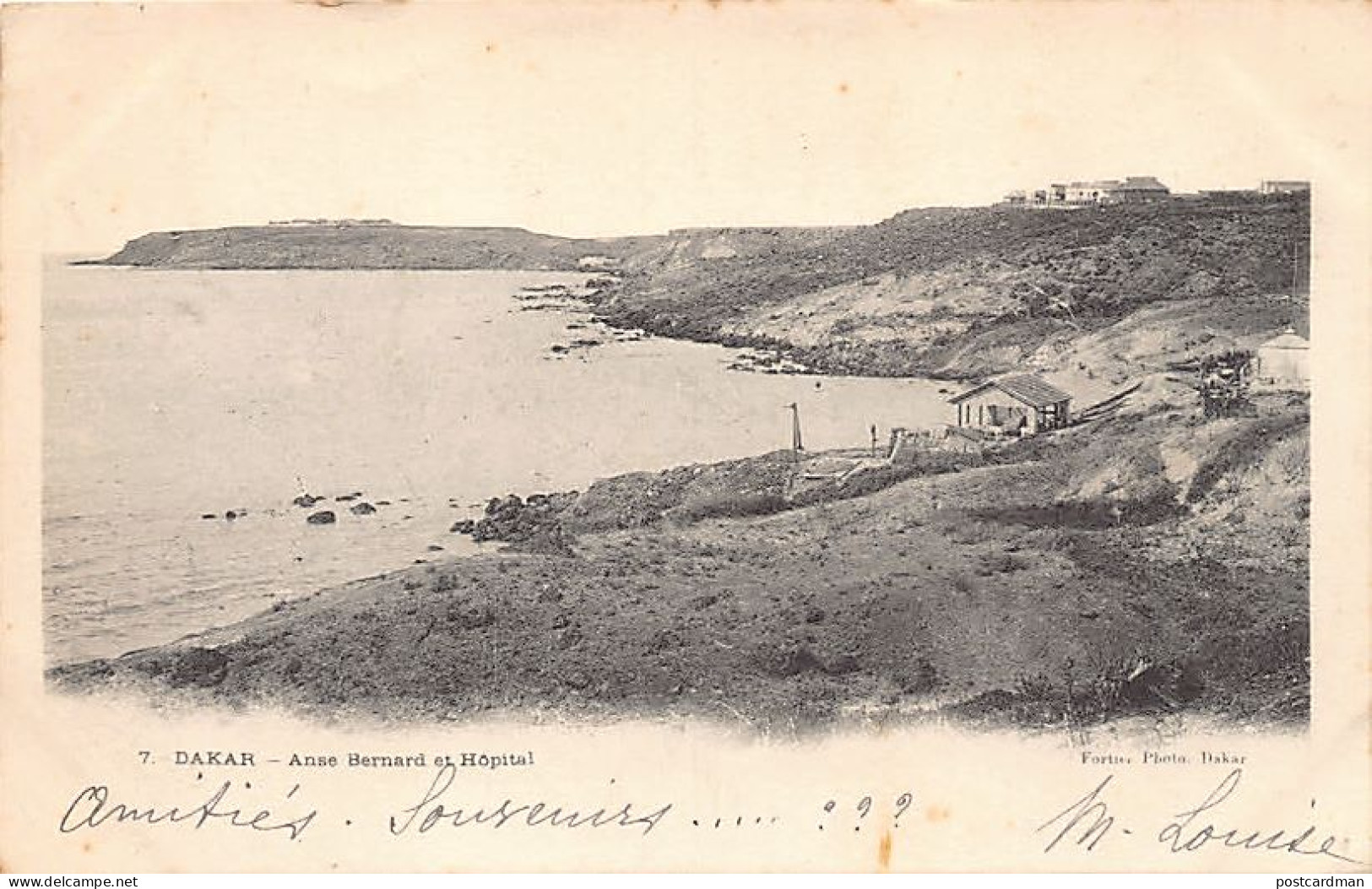 Sénégal - DAKAR - Anse Bernard et Hôpital - Ed. Fortier 7