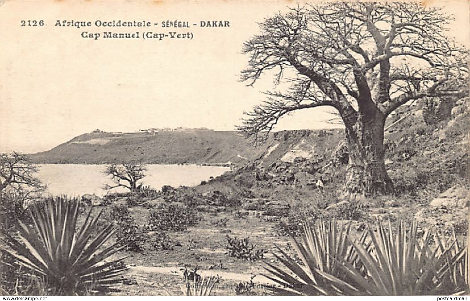 Sénégal - DAKAR - Le Cap Manuel (Cap-Vert) - Ed. Fortier 2126