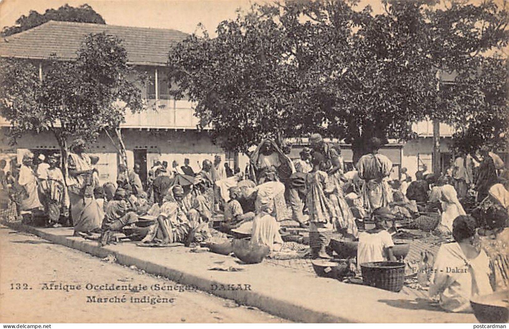 Sénégal - Femmes au marché au bois - Ed. Barthès et Lesieur 186