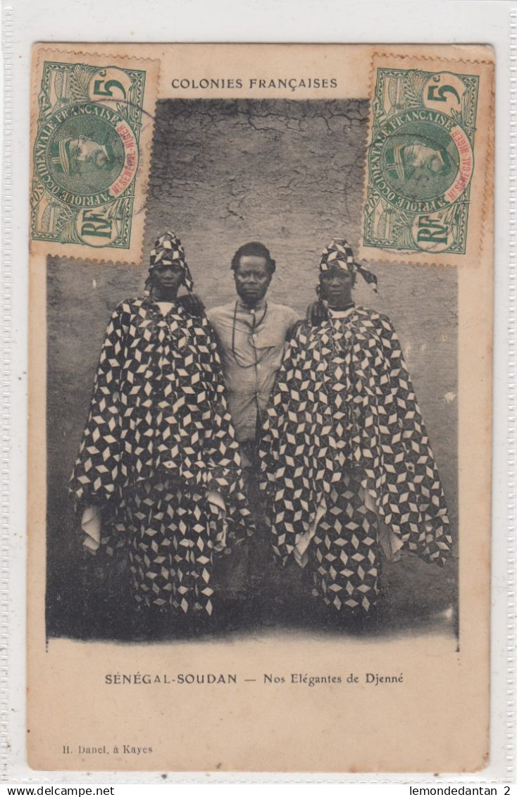 Sénégal-Soudan. Nos Elégantes de Djenné. *
