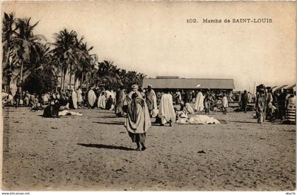 CPA SENEGAL Saint-Louis - Marce de Saint-Louis (1061180)