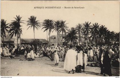 CPA SENEGAL SAINT-LOUIS Marche de Saint-Louis (1224400)