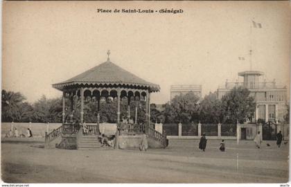 CPA SENEGAL SAINT-LOUIS Place de Saint-Louis (1224356)