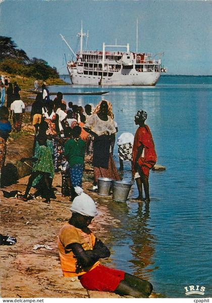 CPM Senegal Croisiere sur le fleuve Senegal Bateau