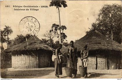 PC SENEGAL SENEGAL INTÉRIEUR DE VILLAGE FORTIER (a76353)