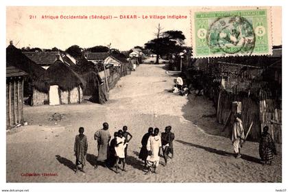 Sénégal - Dakar - Village indigène