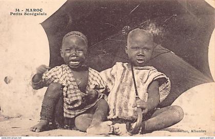Sénégal - Petits enfants sénégalais au Maroc (enfants de Tirailleurs Sénégalais) - Ed. Bertou 34