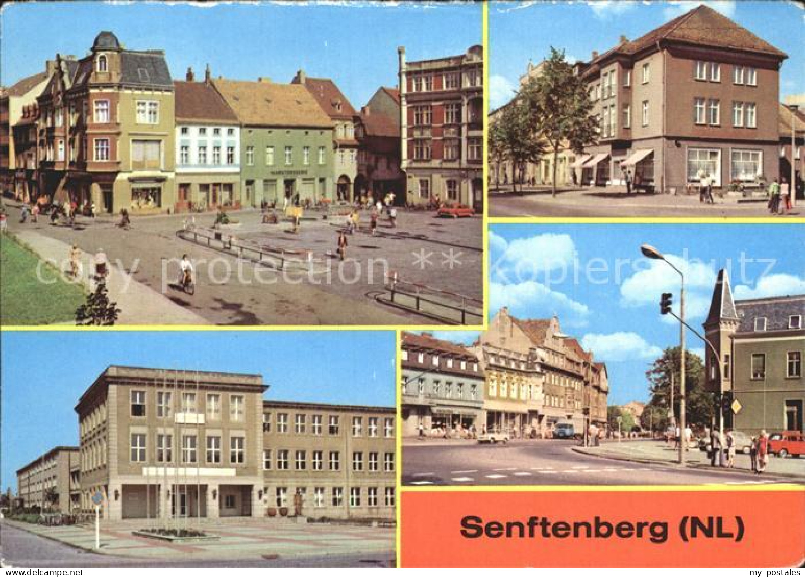 Senftenberg Niederlausitz Bahnhofstrasse Ingenieurschule