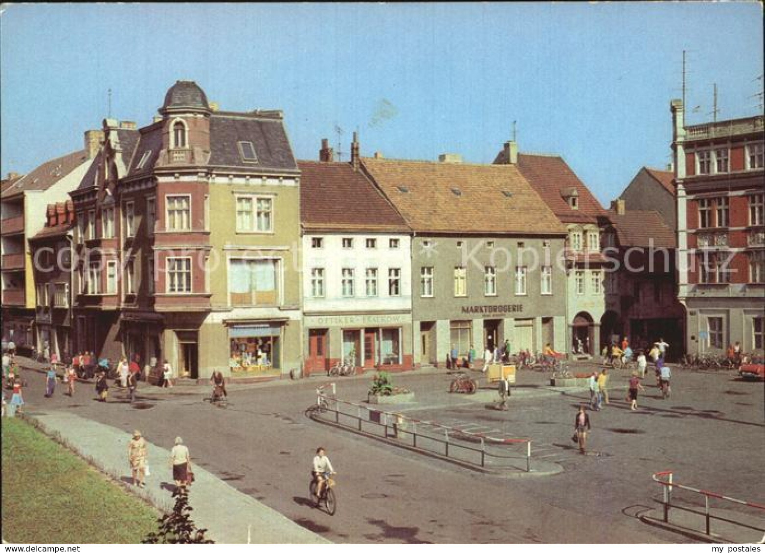 Senftenberg Niederlausitz Platz der Freundschaft