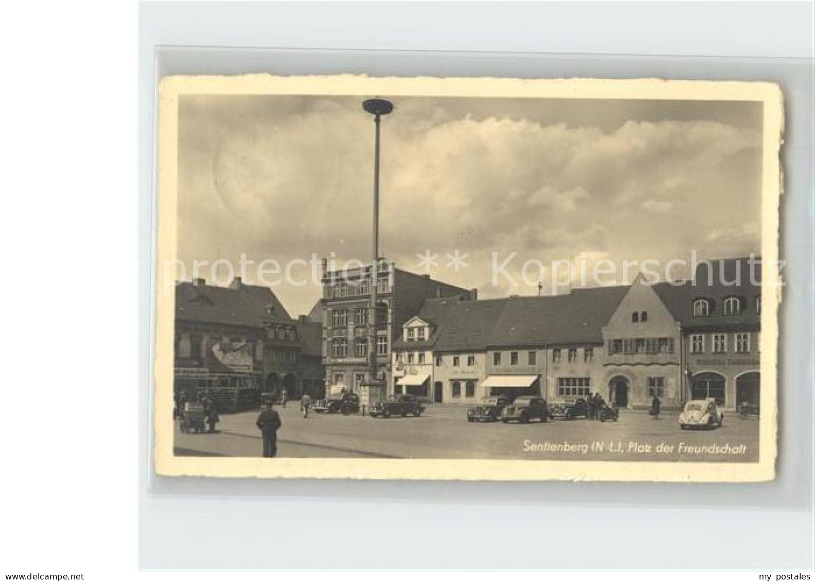 Senftenberg Niederlausitz Platz der Freundschaft