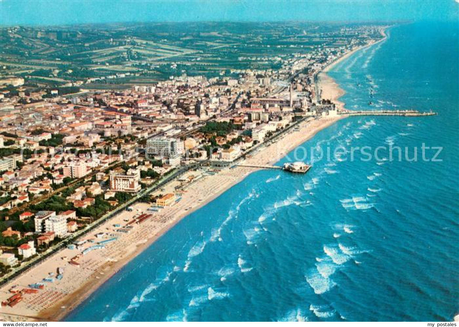 Senigallia Fliegeraufnahme