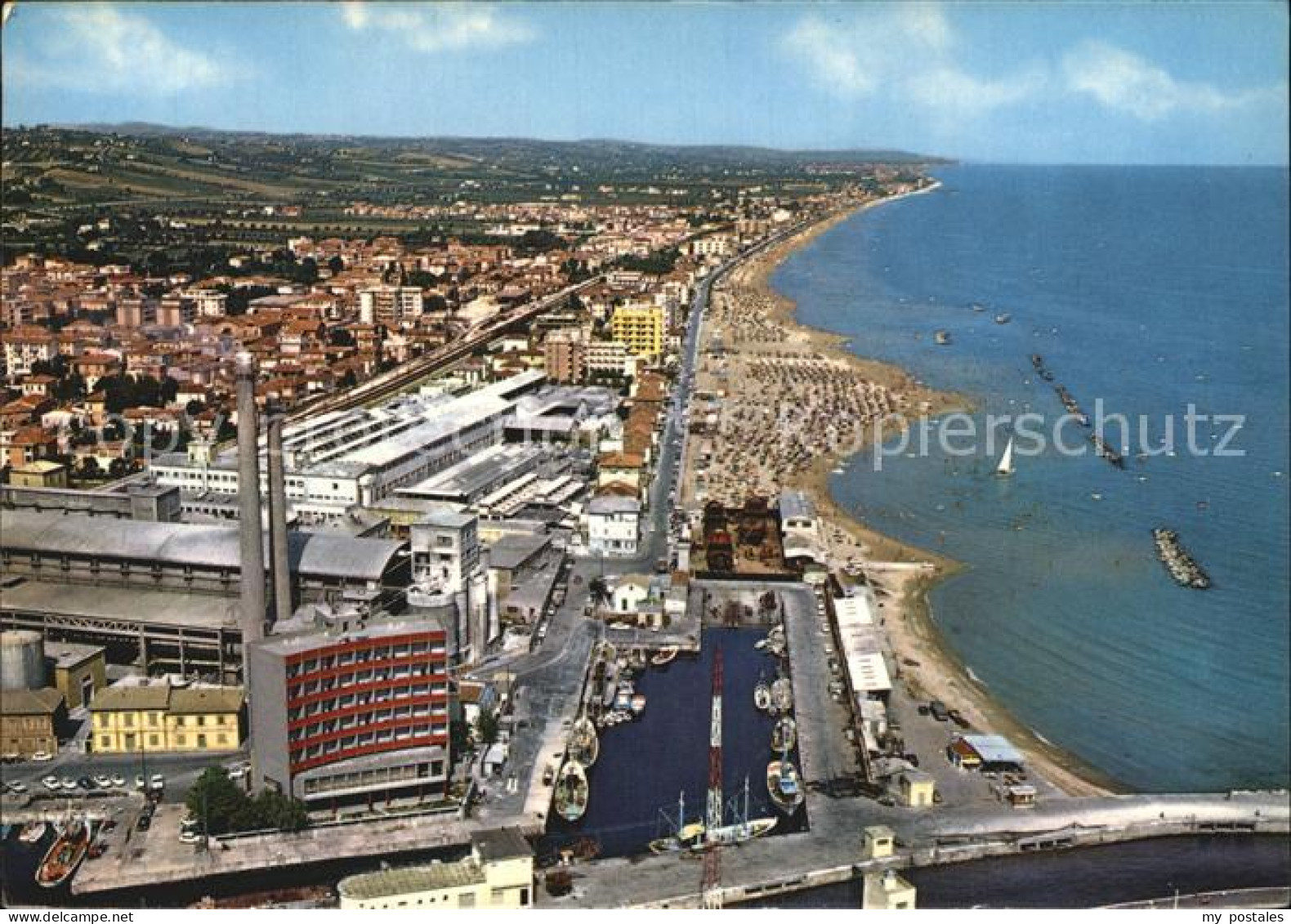 Senigallia Fliegeraufnahme