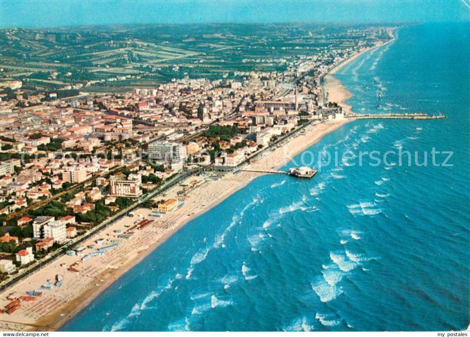 Senigallia Fliegeraufnahme