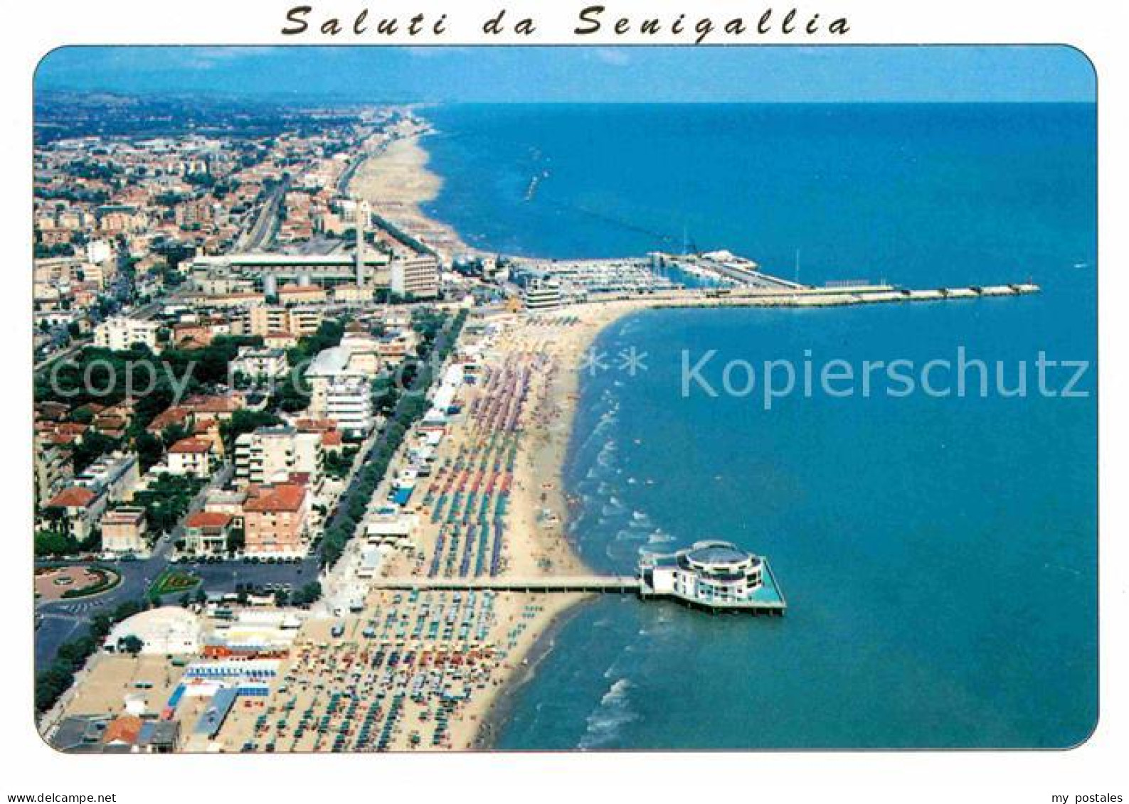 Senigallia Fliegeraufnahme