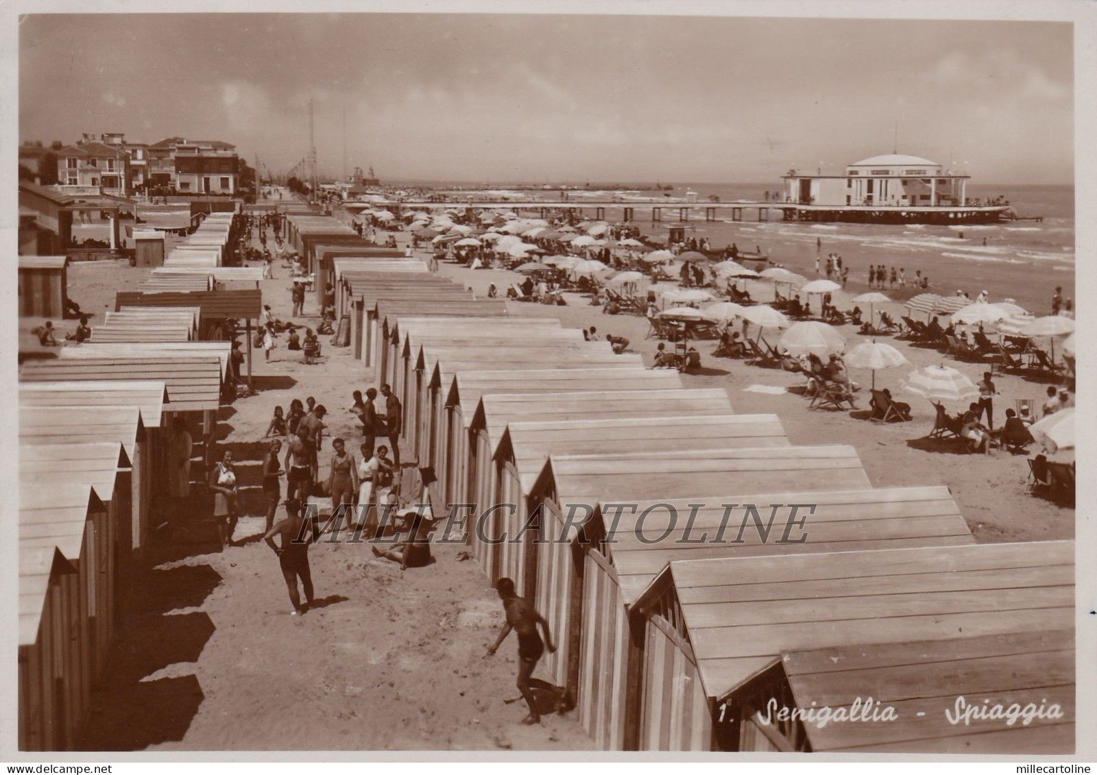 SENIGALLIA: Spiaggia    1942