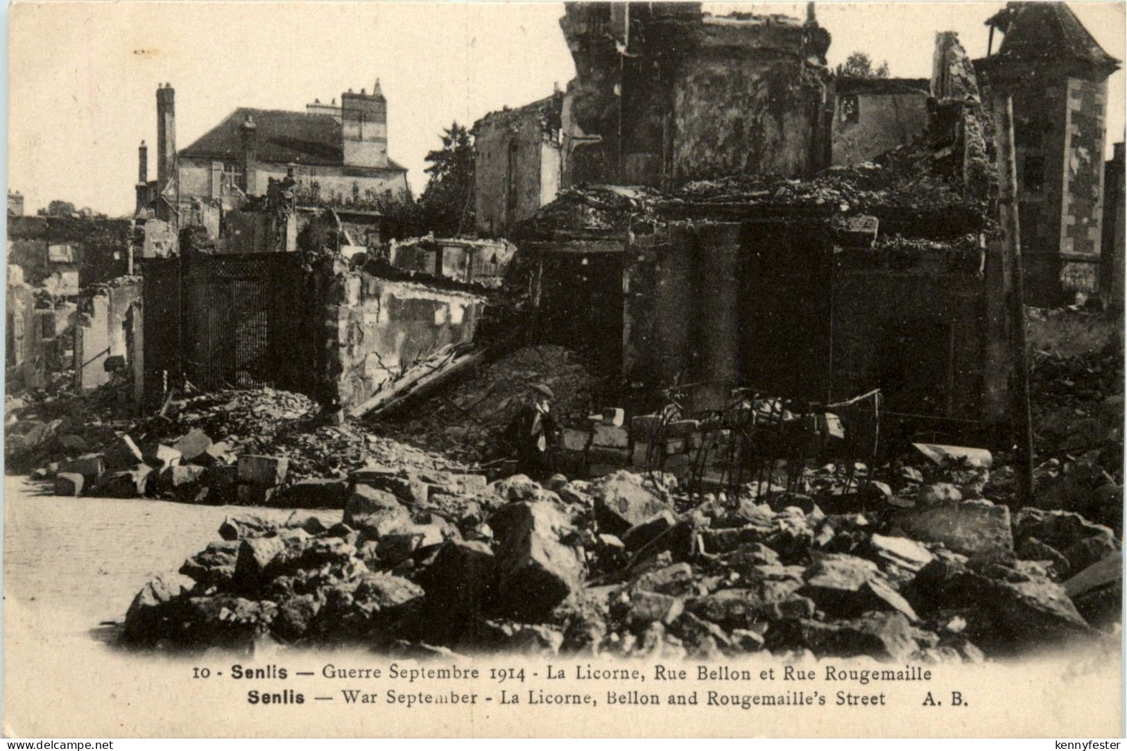 Senlis - Guerre Septembre 1914