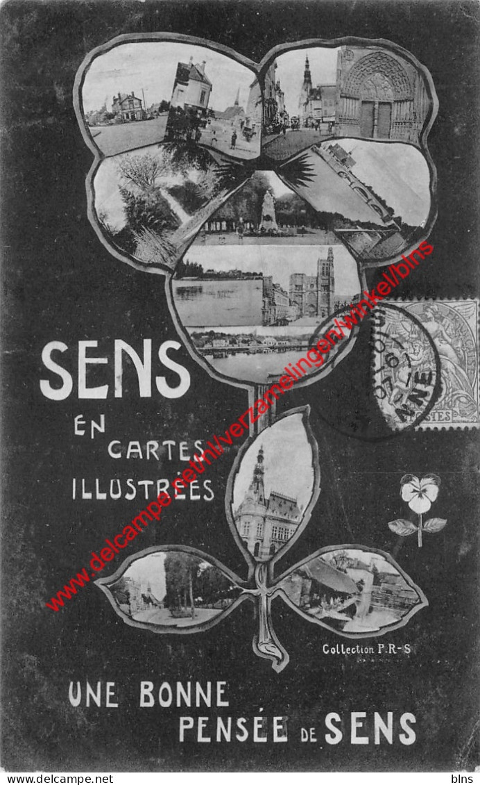 Sens en cartes illustrées - Sens - (89) Yonne
