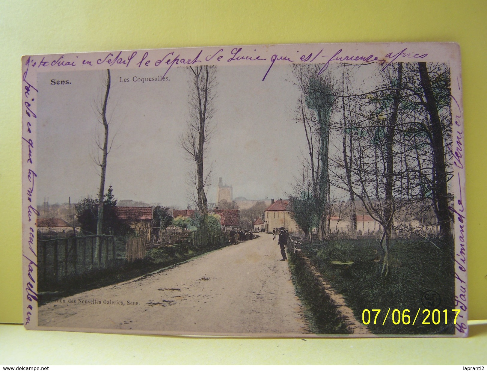 SENS (YONNE) LES COQUESALLES.