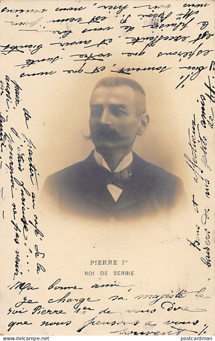 Serbia - King Peter I of Serbia - REAL PHOTO