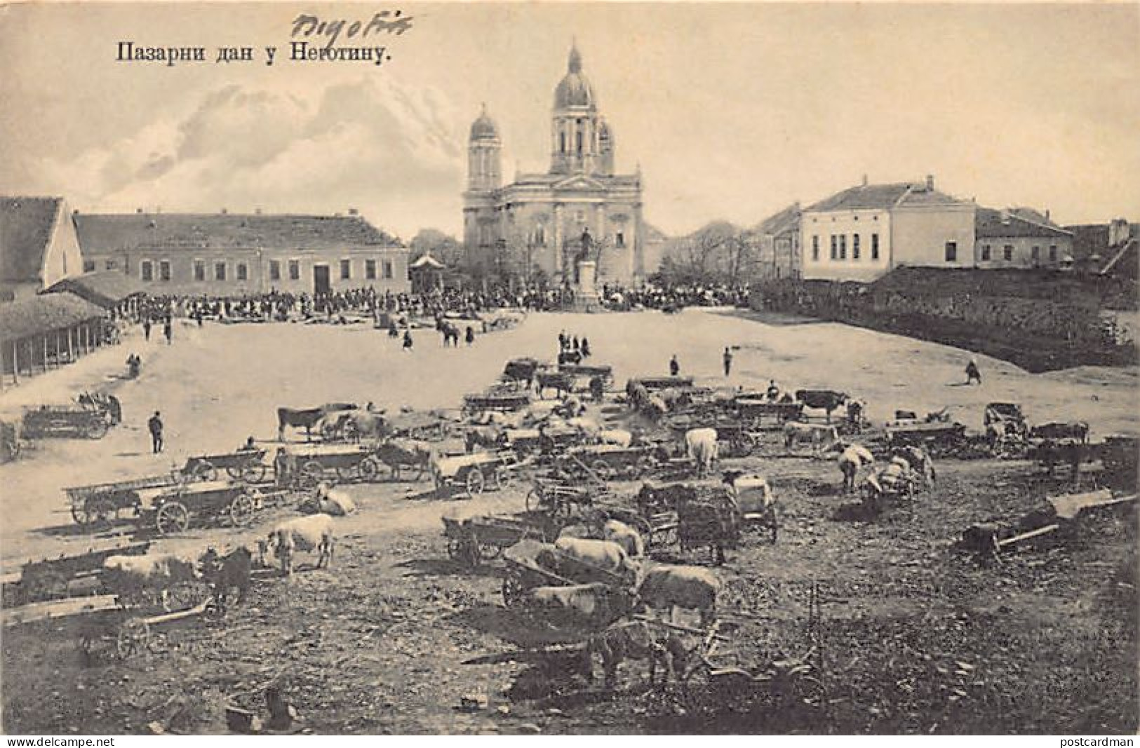 Serbia - NEGOTIN - Market day
