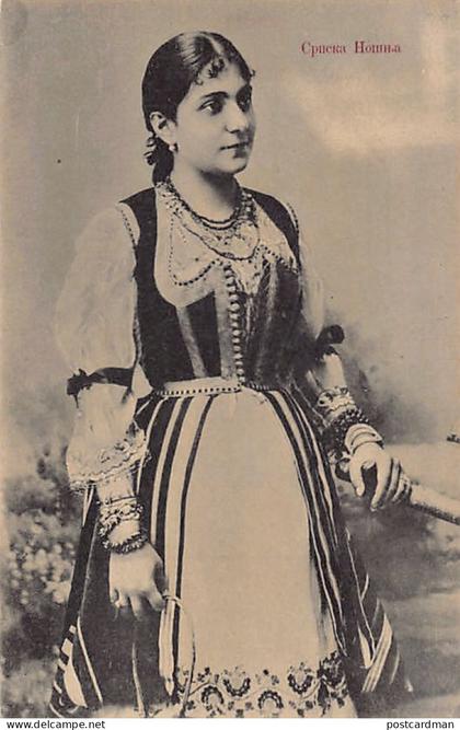 Serbia - Serbian Costume - Woman
