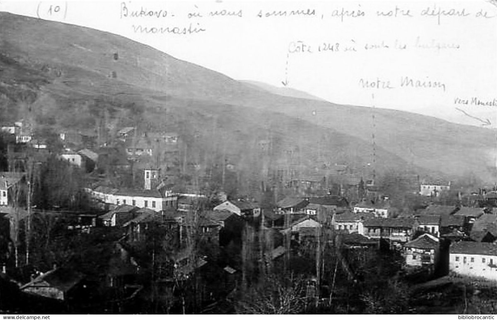 SERBIE - CAMPAGNE D'ORIENT 1914-1918 - CARTE PHOTOGRAPHIE - BUKOVO