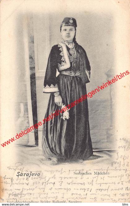 Sarajevo - Serbisches Mädchen