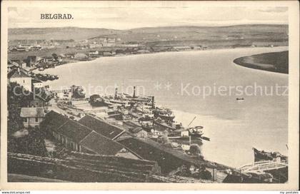 Belgrad Serbien Hafen