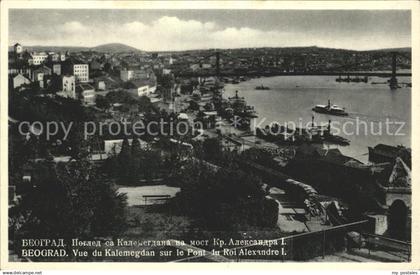 Belgrad Serbien Hafenpartie