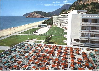 Jugoslawien Yugoslavie Hotel Koralji Terrasse Strand