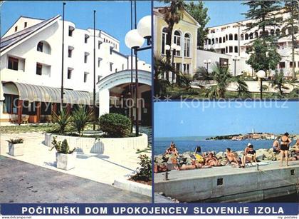 Jugoslawien Yugoslavie Seebruecke Gebaeude