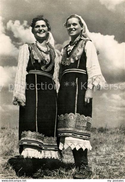 Jugoslawien Yugoslavie Volkstracht Narodna Nodnja