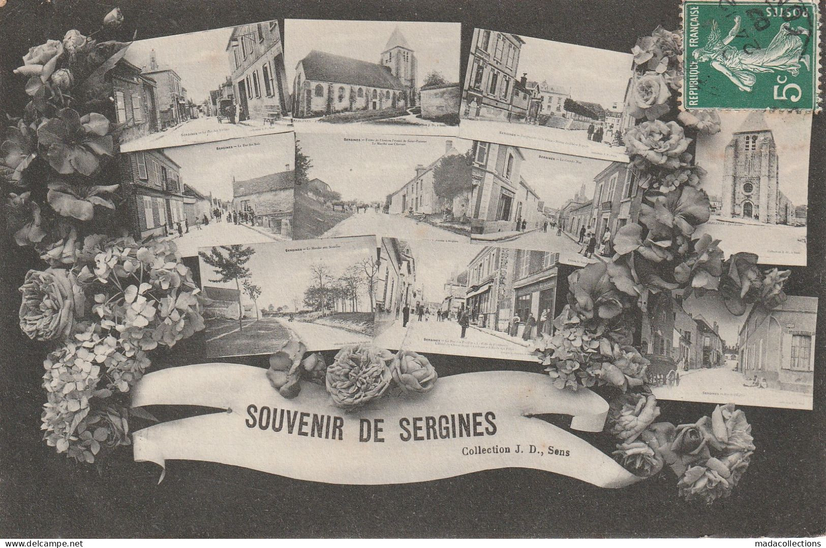 Sergines (89 - Yonne )  Souvenir