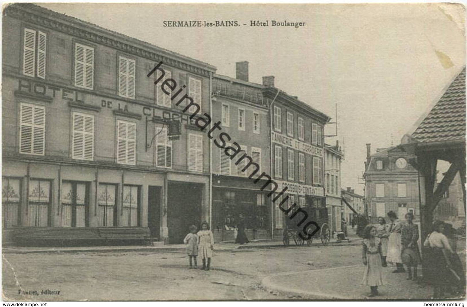 Sermaize-les-Bains - Hotel Boulanger gel. 1906