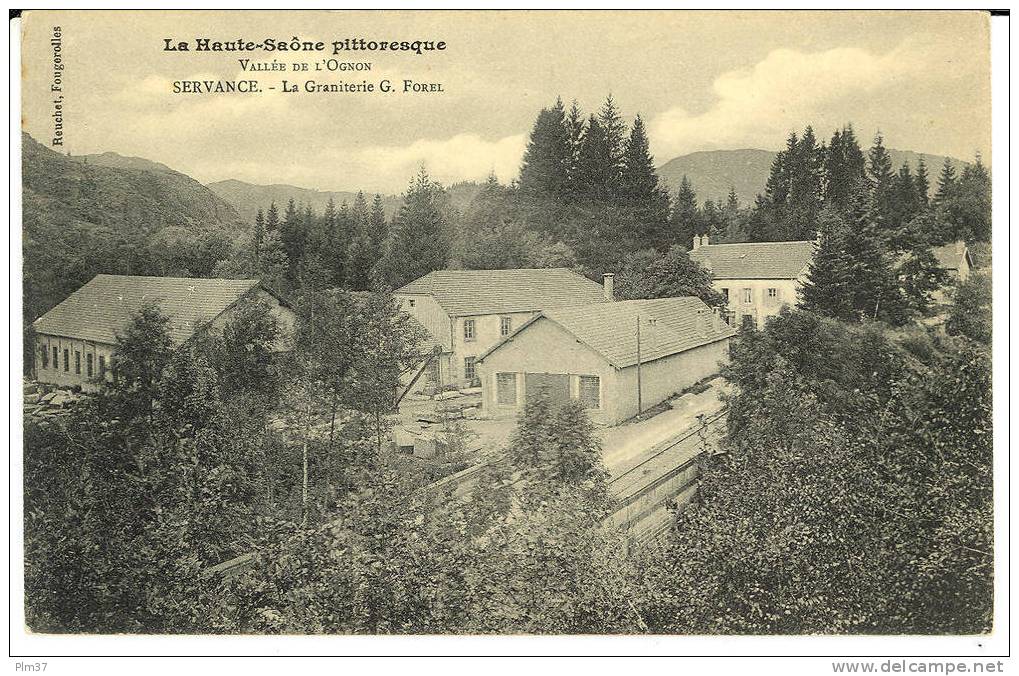 SERVANCE - La Graniterie G. Forel