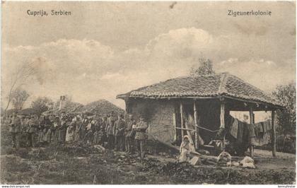 Cuprija Serbien - Zigeunerkolonie - Feldpost