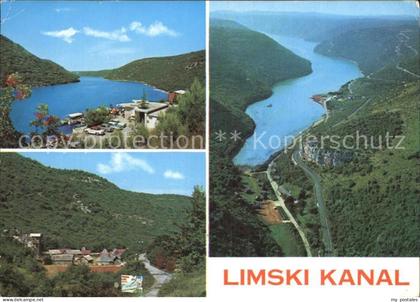 Jugoslawien Yugoslavie Limski Kanal Fliegeraufnahme